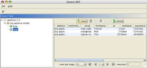 GenericRCP Screenshot